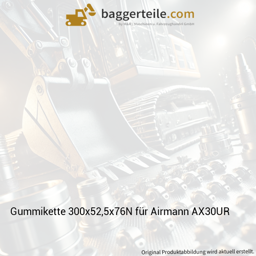 Gummikette 300x52,5x76N für Airmann AX30UR
