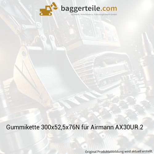 Gummikette 300x52,5x76N für Airmann AX30UR.2