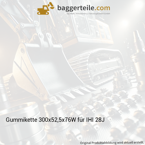 Gummikette 300x52,5x76W für IHI 28J