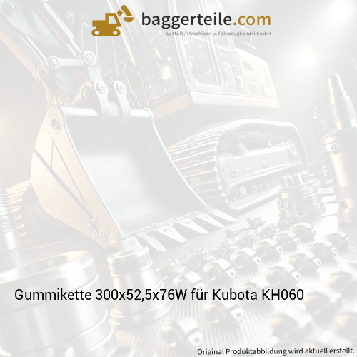 Gummikette 300x52,5x76W für Kubota KH060