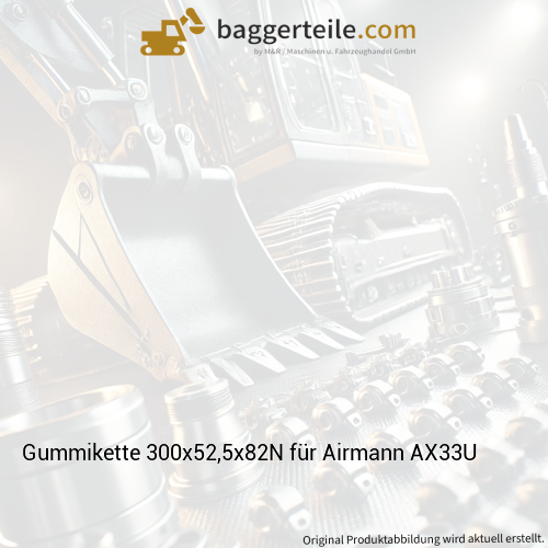 Gummikette 300x52,5x82N für Airmann AX33U
