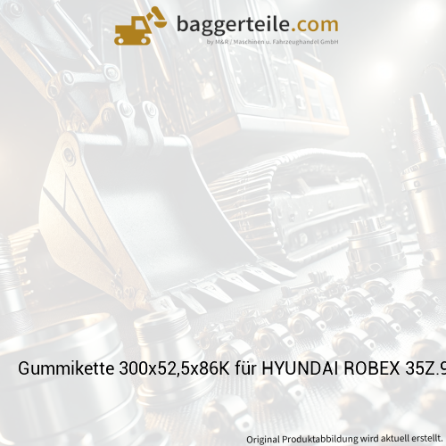 Gummikette 300x52,5x86K für HYUNDAI ROBEX 35Z.9 / 35Z.9A