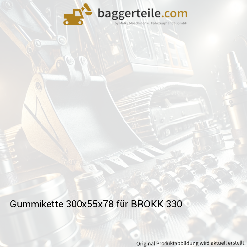 Gummikette 300x55x78 für BROKK 330