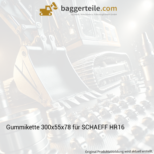 Gummikette 300x55x78 für SCHAEFF HR16