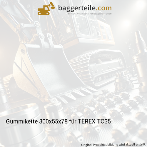 Gummikette 300x55x78 für TEREX TC35