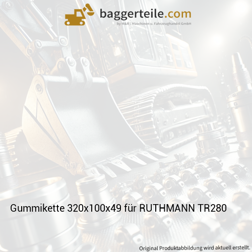 Gummikette 320x100x49 für RUTHMANN TR280