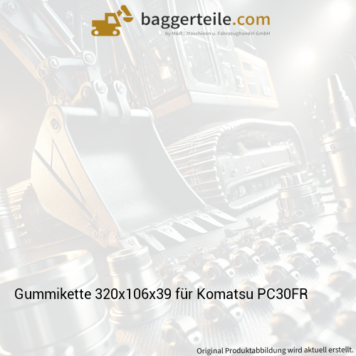 Gummikette 320x106x39 für Komatsu PC30FR