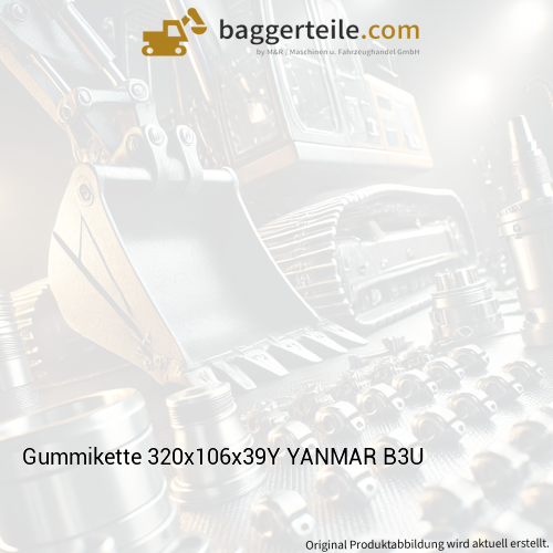 Gummikette 320x106x39Y YANMAR B3U