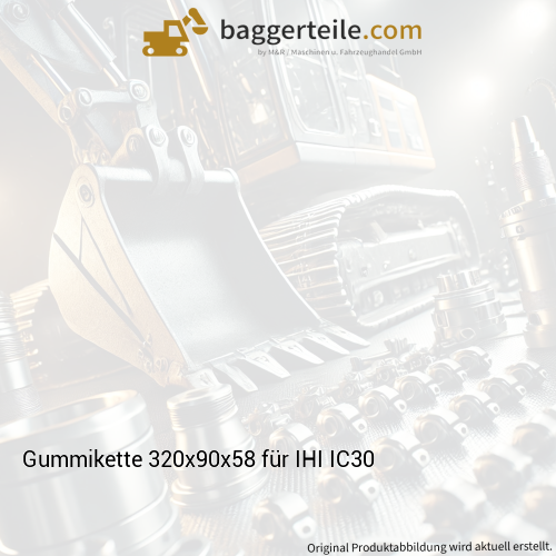Gummikette 320x90x58 für IHI IC30