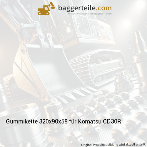 Gummikette 320x90x58 für Komatsu CD30R