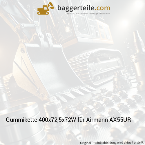 Gummikette 400x72,5x72W für Airmann AX55UR