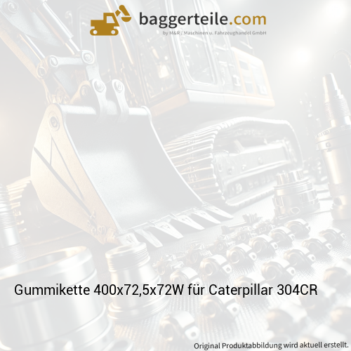 Gummikette 400x72,5x72W für Caterpillar 304CR