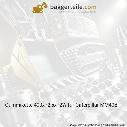 Gummikette 400x72,5x72W für Caterpillar MM40B