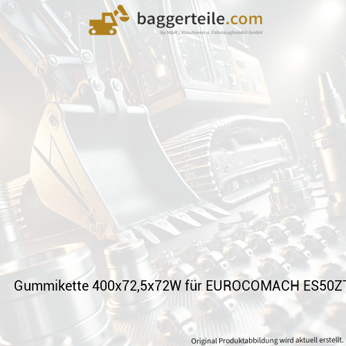 Gummikette 400x72,5x72W für EUROCOMACH ES50ZT