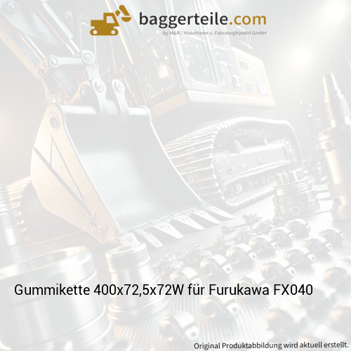 Gummikette 400x72,5x72W für Furukawa FX040