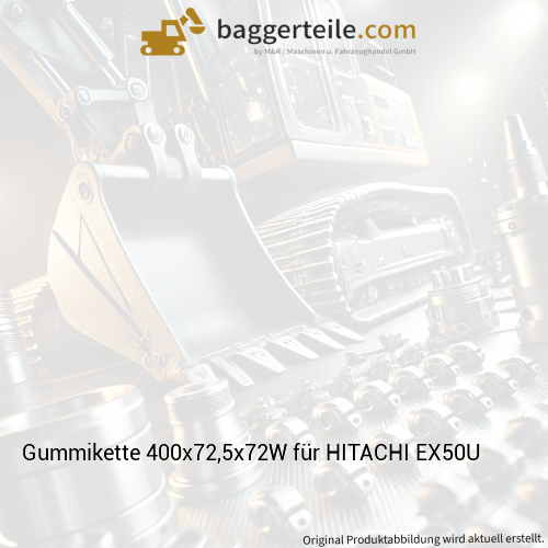Gummikette 400x72,5x72W für HITACHI EX50U