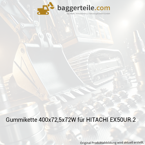 Gummikette 400x72,5x72W für HITACHI EX50UR.2