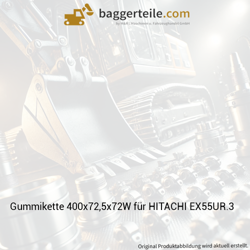 Gummikette 400x72,5x72W für HITACHI EX55UR.3