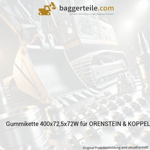 Gummikette 400x72,5x72W für ORENSTEIN & KOPPEL RH1.48