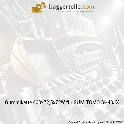 Gummikette 400x72,5x72W für SUMITOMO SH40JX