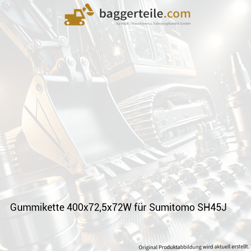Gummikette 400x72,5x72W für Sumitomo SH45J