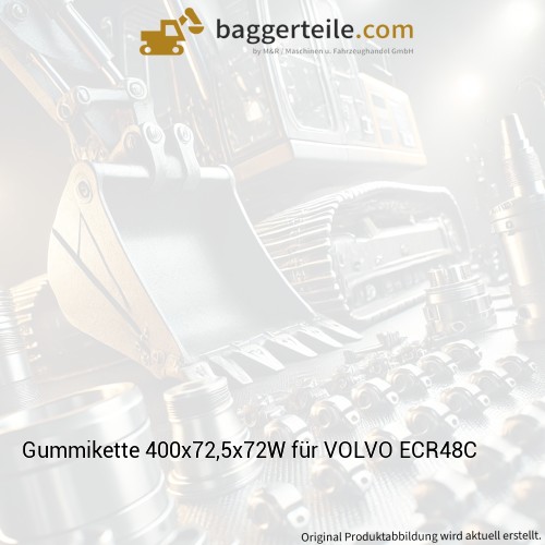 Gummikette 400x72,5x72W für VOLVO ECR48C