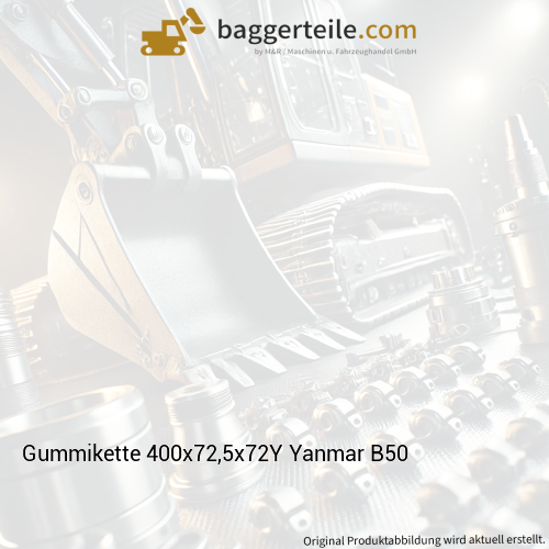 Gummikette 400x72,5x72Y Yanmar B50