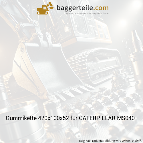 Gummikette 420x100x52 für CATERPILLAR MS040
