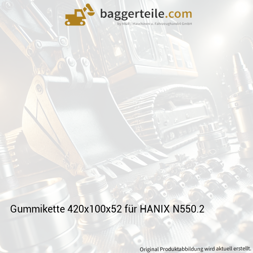 Gummikette 420x100x52 für HANIX N550.2