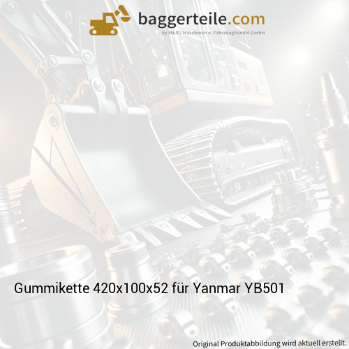 Gummikette 420x100x52 für Yanmar YB501