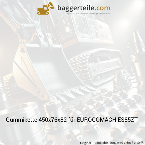 Gummikette 450x76x82 für EUROCOMACH ES85ZT