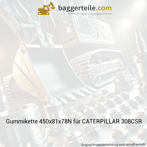 Gummikette 450x81x78N für CATERPILLAR 308CSR