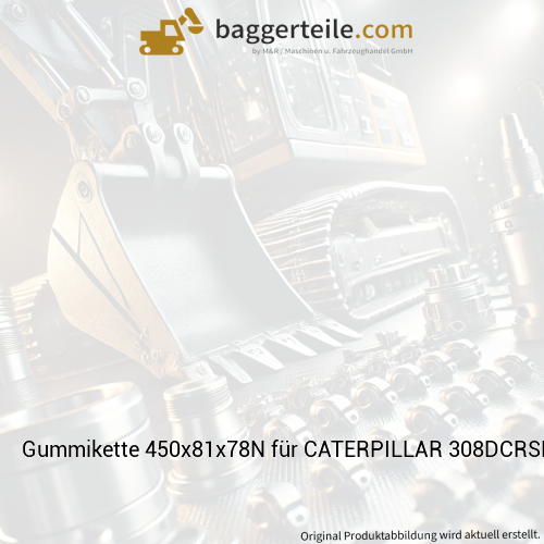 Gummikette 450x81x78N für CATERPILLAR 308DCRSB