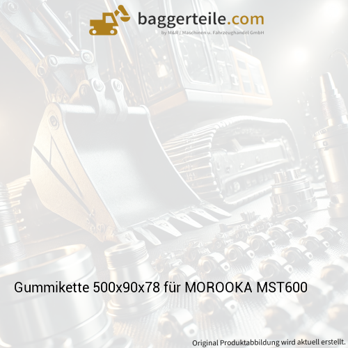 Gummikette 500x90x78 für MOROOKA MST600