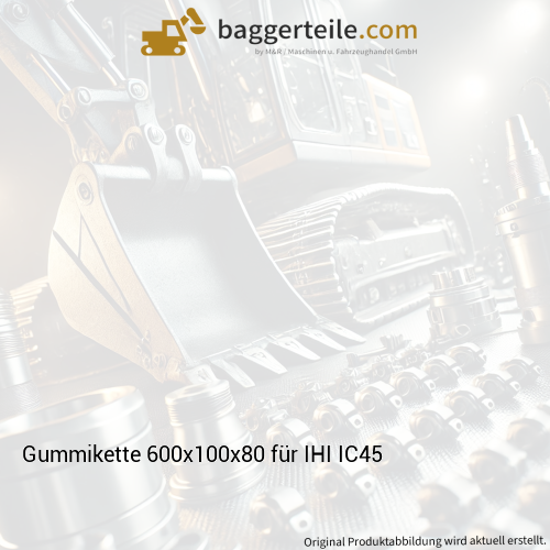Gummikette 600x100x80 für IHI IC45