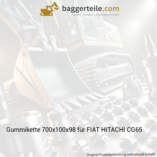 Gummikette 700x100x98 für FIAT HITACHI CG65