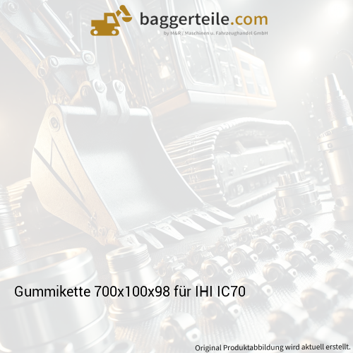 Gummikette 700x100x98 für IHI IC70