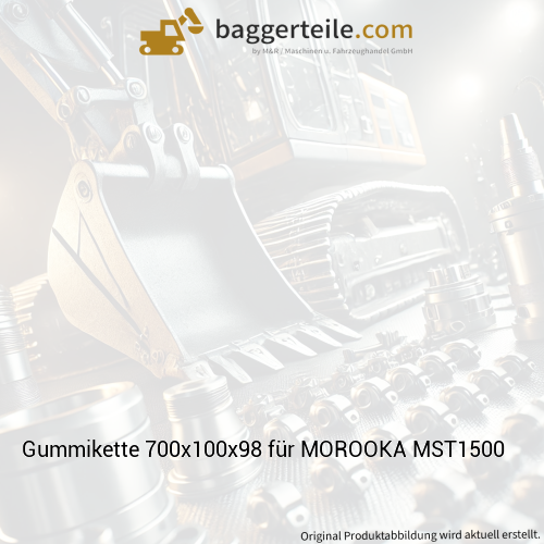 Gummikette 700x100x98 für MOROOKA MST1500