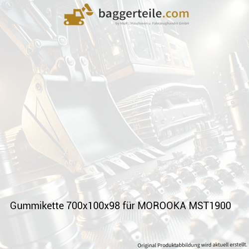 Gummikette 700x100x98 für MOROOKA MST1900