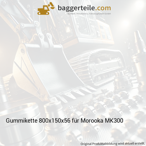 Gummikette 800x150x56 für Morooka MK300