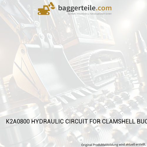 K2A0800 HYDRAULIC CIRCUIT FOR CLAMSHELL BUCKET