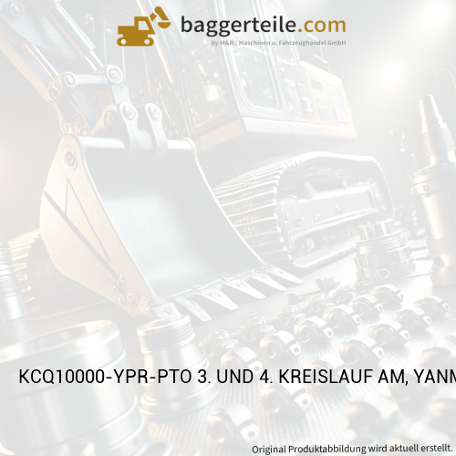 KCQ10000-YPR-PTO 3. UND 4. KREISLAUF AM, YANMAR PREMIUM ROT