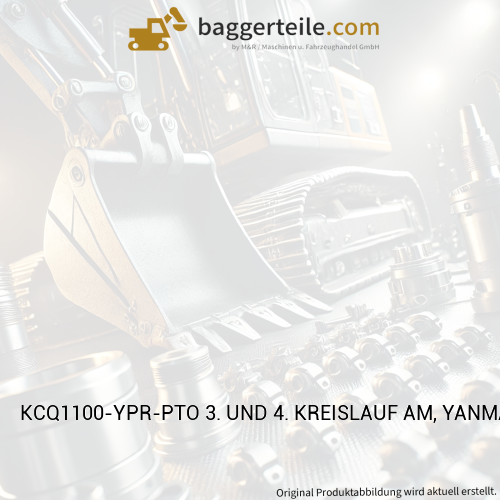 KCQ1100-YPR-PTO 3. UND 4. KREISLAUF AM, YANMAR PREMIUM ROT
