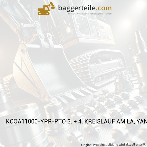 KCQA11000-YPR-PTO 3. + 4. KREISLAUF AM LA, YANMAR PREMIUM ROT