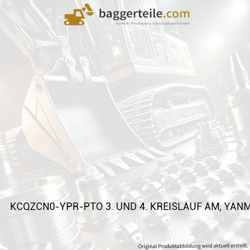 KCQZCN0-YPR-PTO 3. UND 4. KREISLAUF AM, YANMAR PREMIUM ROT