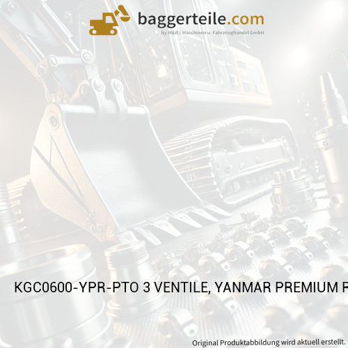 KGC0600-YPR-PTO 3 VENTILE, YANMAR PREMIUM ROT