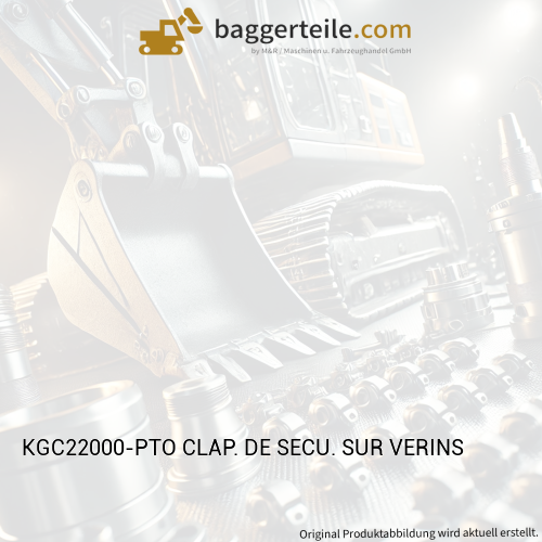 KGC22000-PTO CLAP. DE SECU. SUR VERINS
