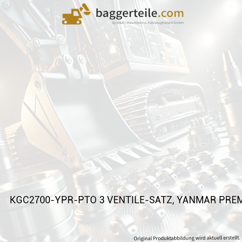 KGC2700-YPR-PTO 3 VENTILE-SATZ, YANMAR PREMIUM ROT