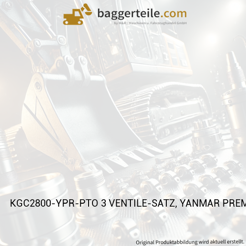 KGC2800-YPR-PTO 3 VENTILE-SATZ, YANMAR PREMIUM ROT