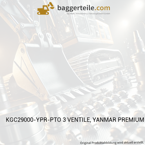 KGC29000-YPR-PTO 3 VENTILE, YANMAR PREMIUM ROT